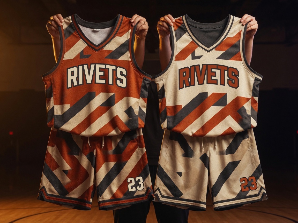 Reversible basketball jersey